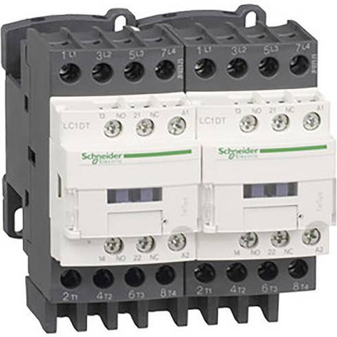 Schneider Electric LC2DT25F7 Wendeschütz-Kombination in Weiß - Bild 1