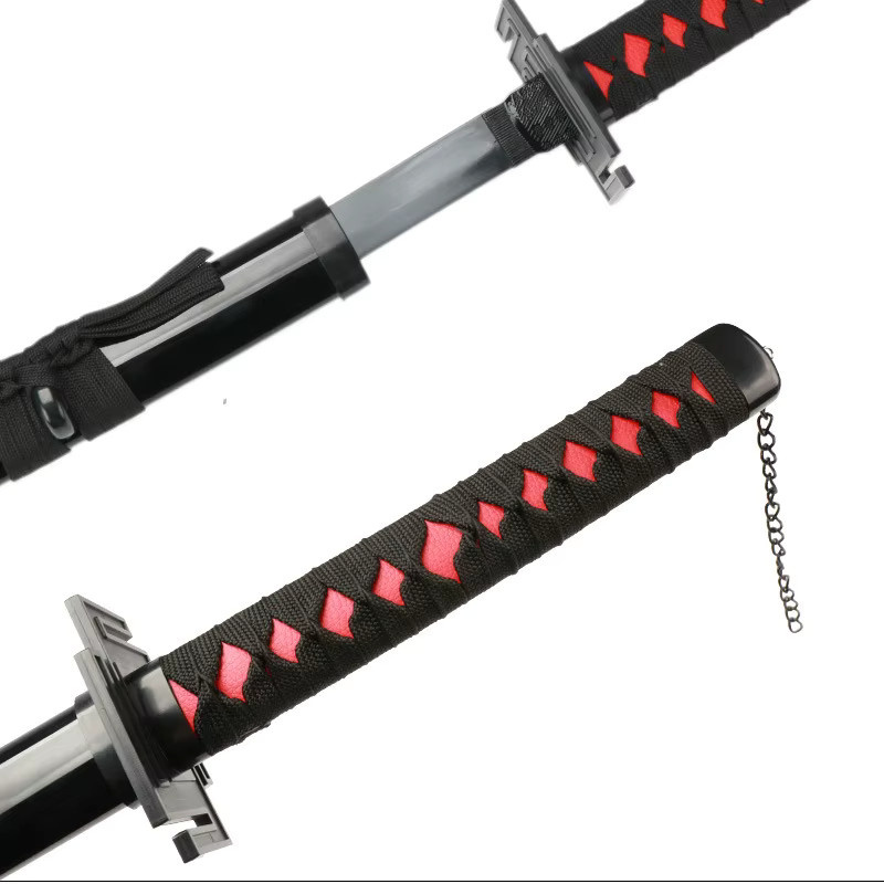 MINISO Anime Bleach Katana Holz Ninja Messer, 40 Zoll, Cosplay Schwert - Bild 2