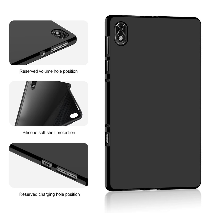 Silikon TPU Schutzhülle für Lenovo Legion Y700 2022 Tablet 1. Gen 8,8 Zoll TB-9707F TB-9707N in Schwarz - Bild 2