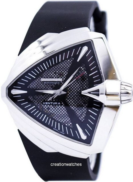 Hamilton Ventura XXL Armbanduhr, Automatik, Edelstahl, Schwarz, Herren - Bild 1