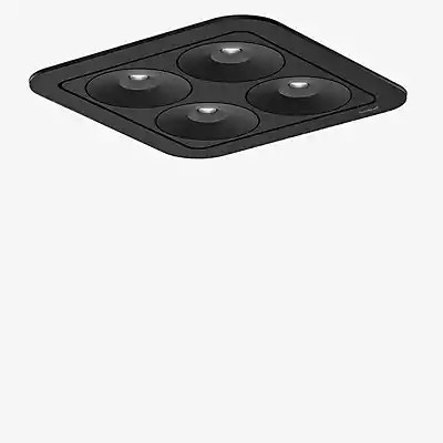 Paul Neuhaus Q Nimbus LED Einbaustrahler Square Black
