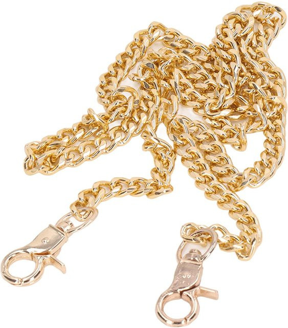 GoolRC Taschenkette Aluminium, Goldene runde Schnalle, 1m, Herren - Bild 1
