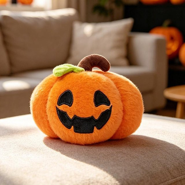 Yiran toy Halloween Plüschtier, Geist Fledermaus Kürbis Sensenmann, ab 14 Jahren - Bild 1
