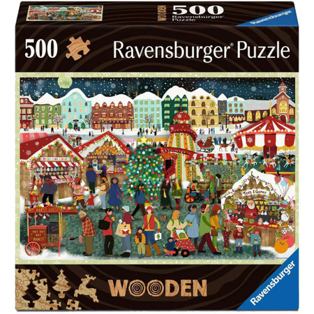 Ravensburger Holz Puzzle Weihnachtsmarkt ab 14 Jahren