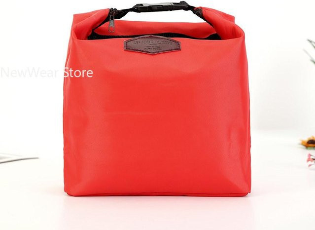 Thermoisolierte Lunchtasche aus Oxford-Stoff in Rot von Yiran Furniture - Bild 1