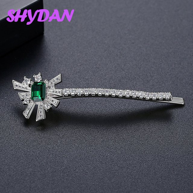 SHYDAN Haarspange 925 Silber, Zirkonia, Damen - Bild 1
