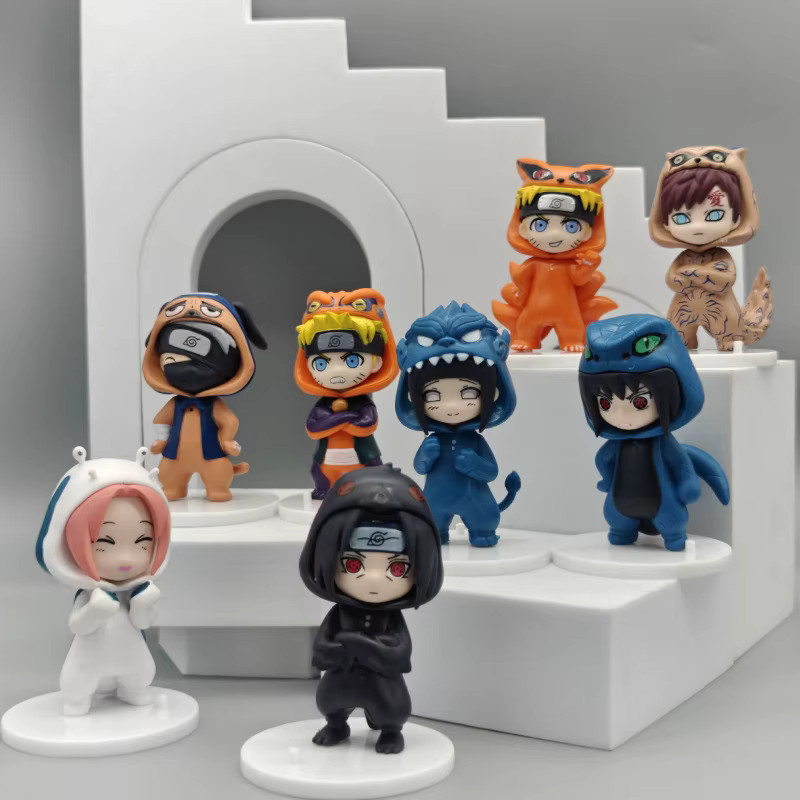 Bandai Naruto Tailed Beast Kostüme Figuren, 8-teiliges Set - Bild 2