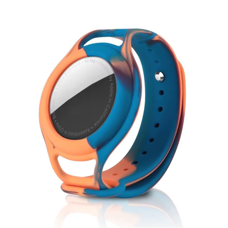 Kinder-Silikonhülle für Apple AirTags als Armband in Multicolour - Bild 3