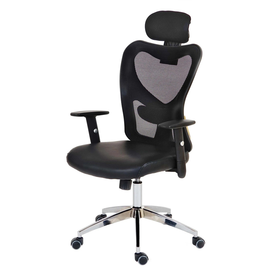 Proregal Profi-Bürostuhl Austin Chefsessel aus Kunstleder in Schwarz, H x B x T: 136 x 67 x 71 cm - Bild 2