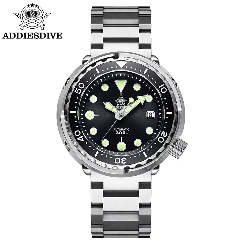 ADDIESDIVE Armbanduhr, Automatik, Edelstahl, Saphirglas, 30 ATM, Herren - Bild 7