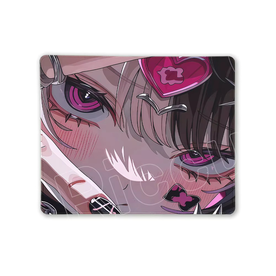 Riccu Anime-Mädchen Mauspad E-Sports Punk Schreibtischunterlage Multicolor - Bild 3