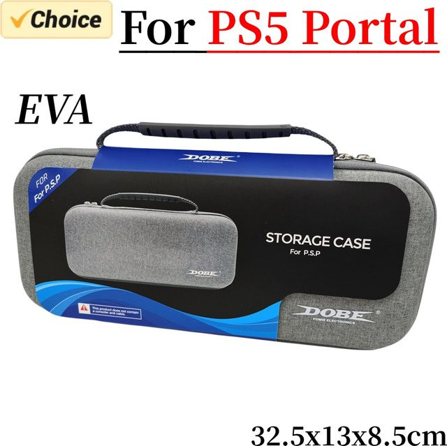 Eva harte Trage-Tasche für Sony PlayStation Portal, stoßfeste Schutzhülle und tragbare Aufbewahrungstasche - Bild 1