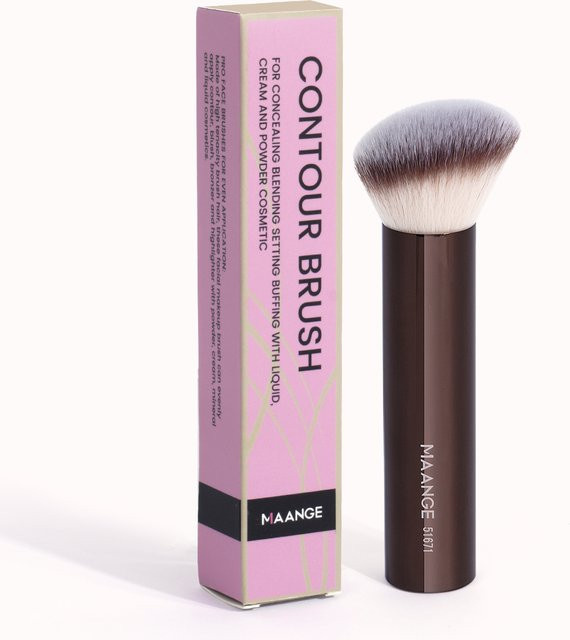 MAANGE Foundation Make-up Pinsel, Schräger Concealer Pinsel - Bild 1