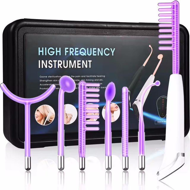 TopDirect 6-in-1 Hochfrequenz-Gesichtsmaschine, Argon-Behandlung, Unisex - Bild 1