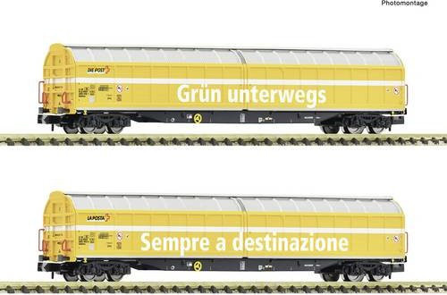 Fleischmann Wascosa Großraum-Schiebewandwagen, 2-tlg. Set, 1:87