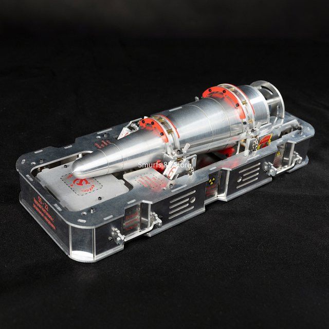 DIY Montage Modell Kit SS-22 Nuclear Warhead aus Metall in Silber für Erwachsene - Bild 1