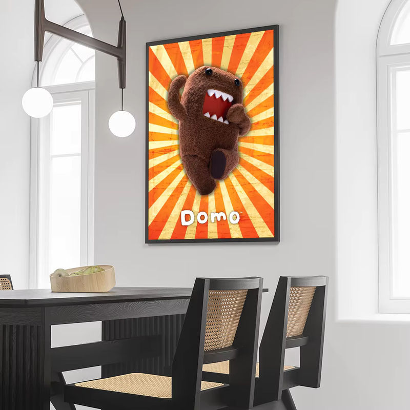 Wasserfestes Domo-Kun Wandposter von Kayou als selbstklebender Papieraufkleber zur Wanddekoration - Bild 4