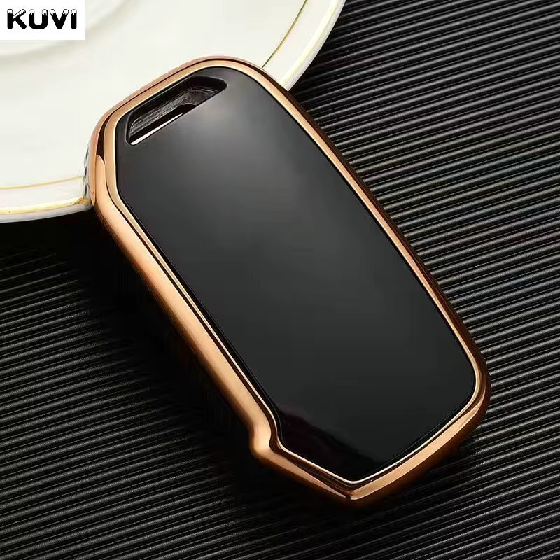 Kuvi TPU Schlüsselhülle für KIA Sportage R GT Stinger Sorento Ceed Cerato Forte Niro Soul Telluride als Schutz für Keyless Go - Bild 2
