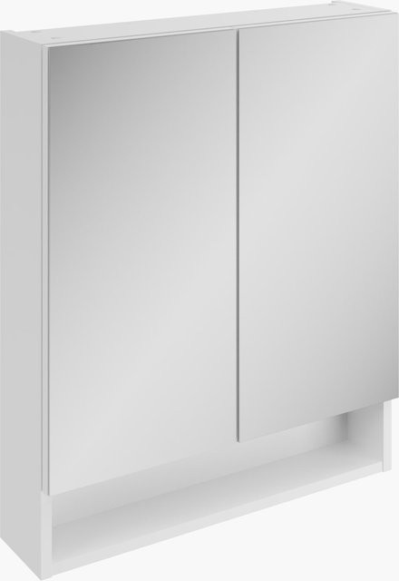 Fackelmann Spiegelschrank Easy in Weiß mit Glastüren für dein Badezimmer - Bild 1