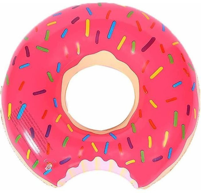 STEL ORA Rosa Donut Schwimmring, Erwachsenengröße, Rosa / Pink - Bild 1
