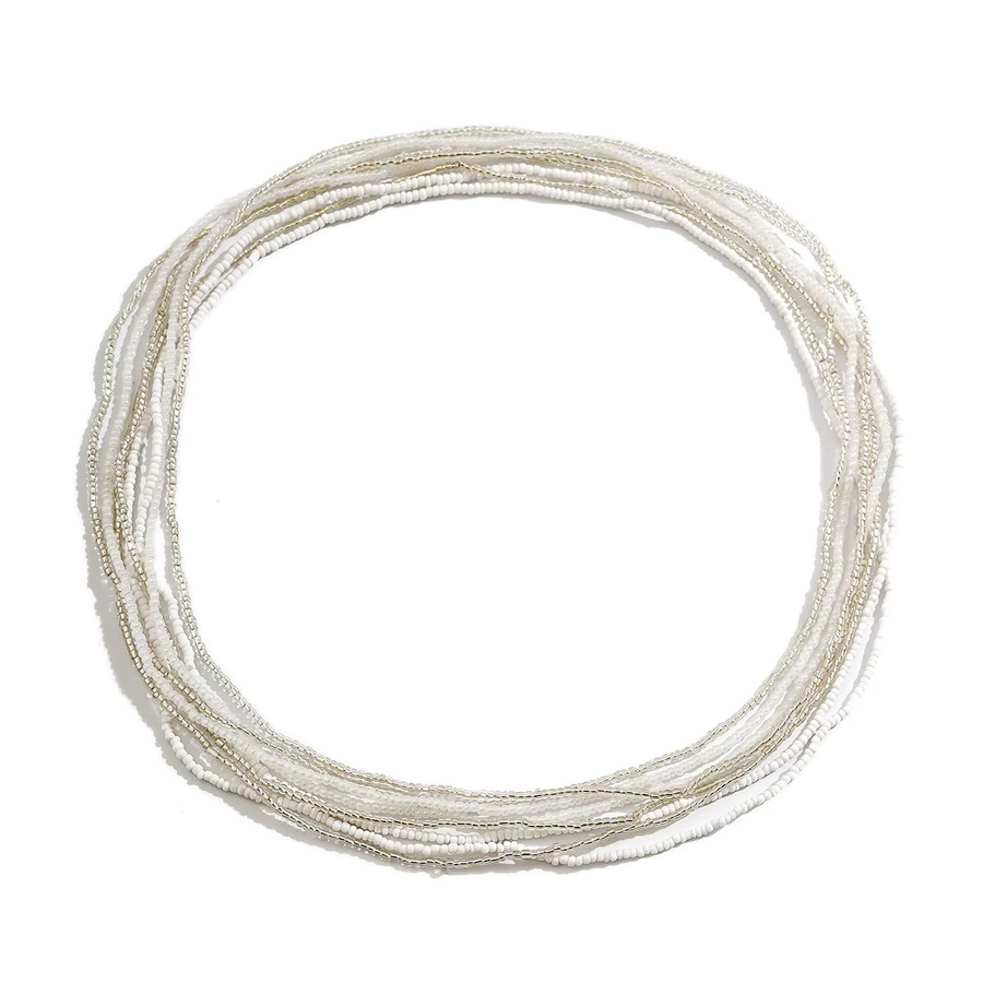 Ingemark Bauchkette, Perle, Weiß, Damen - Bild 2