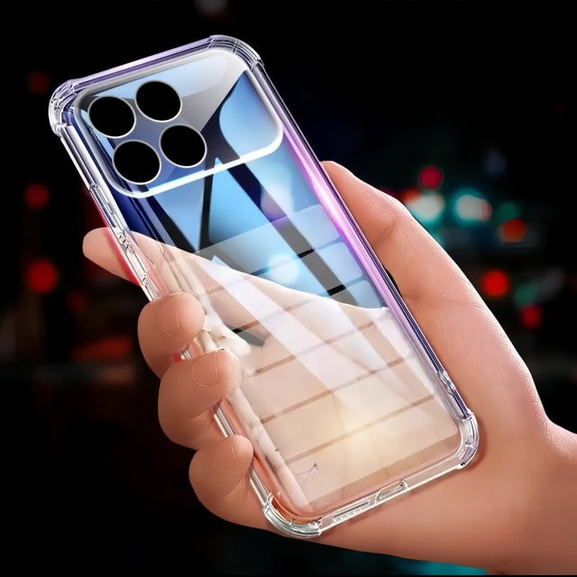 Stoßfeste transparente TPU-Handyhülle für Xiaomi POCO F8 Pro - Bild 1
