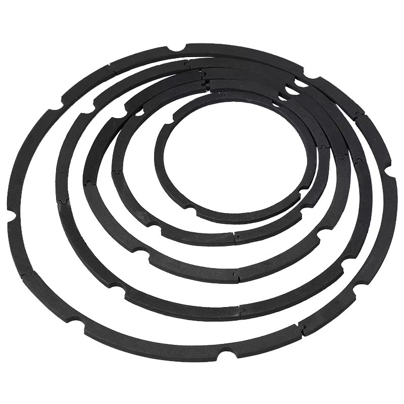 Yesido Lautsprecher Reparatur Set Schaumstoff Dichtung Ring in Schwarz für Tieftöner in verschiedenen Zoll-Größen - Bild 3