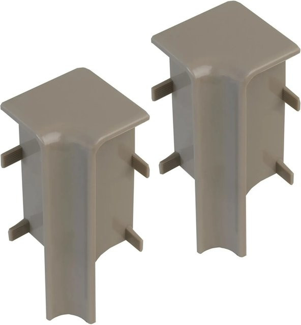 Kosche Innenecken für Sockelleisten in Beige-Grau, 2 Stück - Bild 1