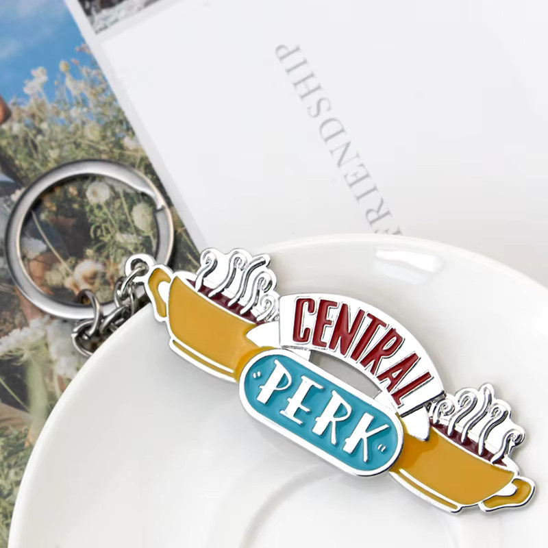 YiYuYiHua Schlüsselanhänger Friends Central Perk, Unisex - Bild 1