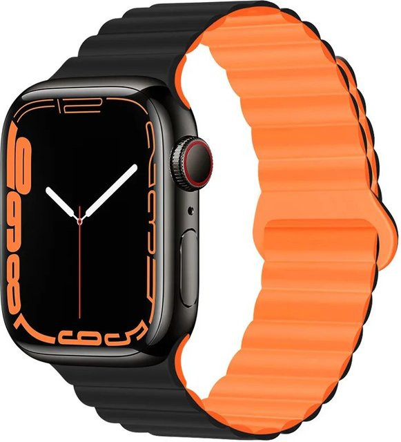 Silikonarmband, Magnetisches Sportarmband, Schwarz, Unisex - Bild 1