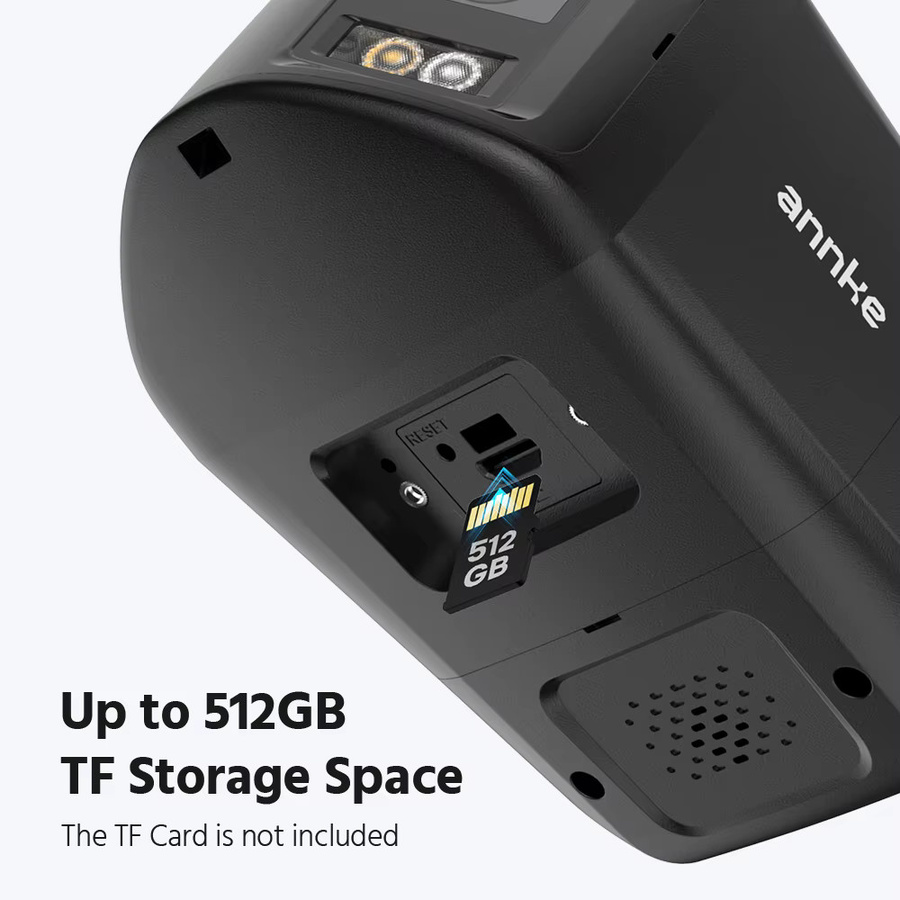 ANNKE 4K 8MP Dual-Objektiv POE Überwachungskamera mit 180 Grad Sichtfeld, IP67 Outdoor-Kamera in Schwarz mit intelligenter Farbnachtsicht, aktiver Abschreckung und Zwei-Wege-Audio für NVR - Bild 7