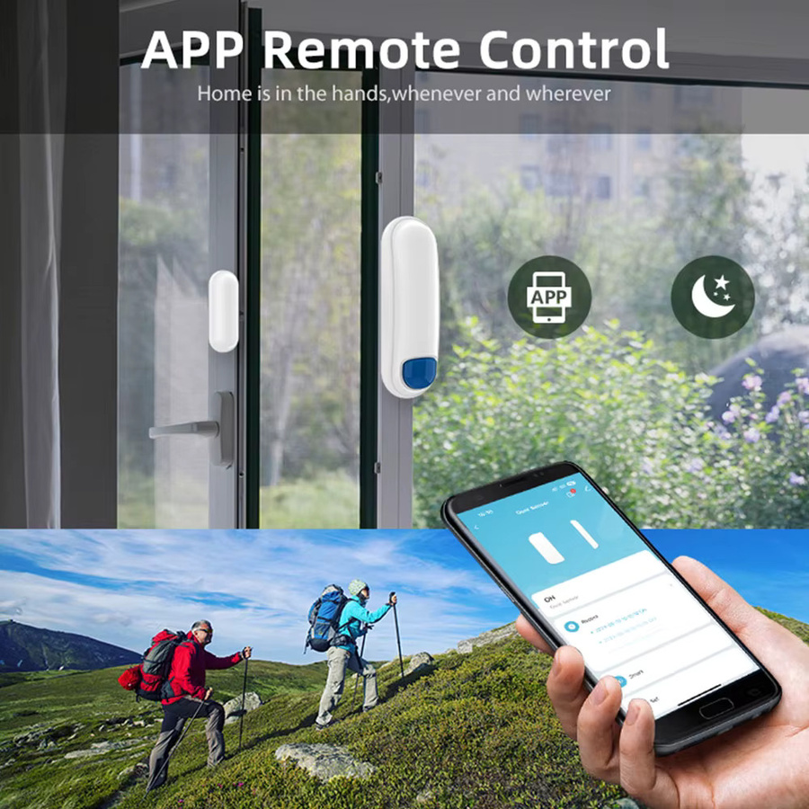 Tuya ZigBee Türsensor und Fensterkontaktsensor in Weiß, kompatibel mit Smart Life, SmartThings, HomeKit und Home Assistant - Bild 4