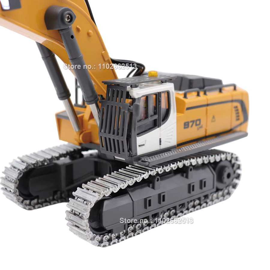 RC ERA Mini RC Baggerlader, 1:50, Metall, mit Leucht- und Soundsystem - Bild 4