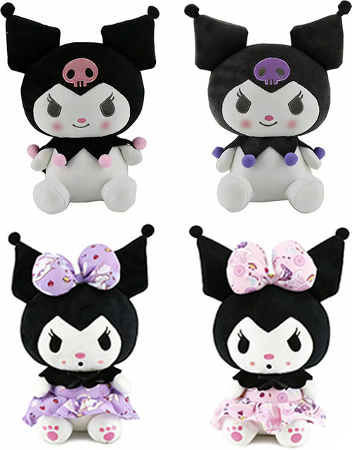 Sanrio Erdbeer-Kuromi Kissen, Plüschtier, Puppe - Bild 1