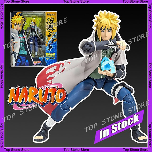 Bandai Naruto Shippuden SHF Namikaze Minato Hatake Kakashi Actionfigur, 16cm, ab 15 Jahren - Bild 1