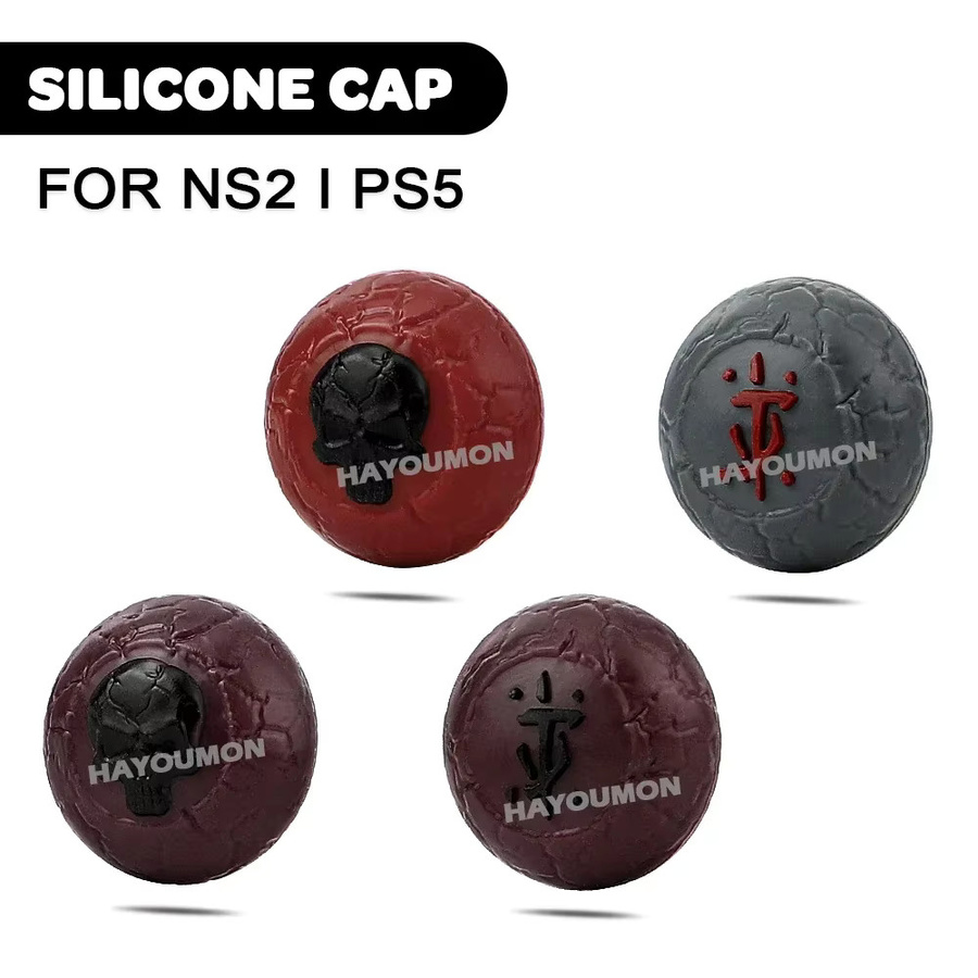 HeroAngel Silikon Daumengriffkappen für Nintendo Switch, PlayStation 5, PlayStation 4 Slim und Xbox Series X/S als Thumbstick Grip Cap Abdeckung - Bild 5