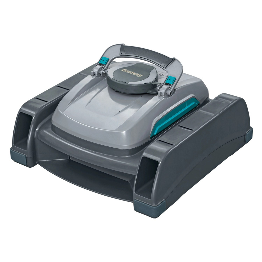 Bestway AquaTronix Pro G300 Autonomer 2-in-1 Poolroboter mit Oberflächenskimmer in Grau mit wiederaufladbarem Akku - Bild 2