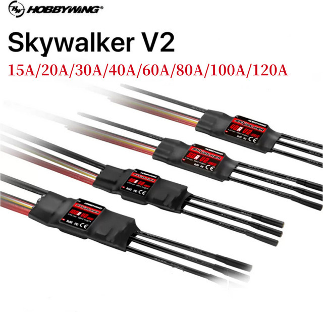 Hobbywing Skywalker V2 Brushless ESC, Geschwindigkeitsregler - Bild 1