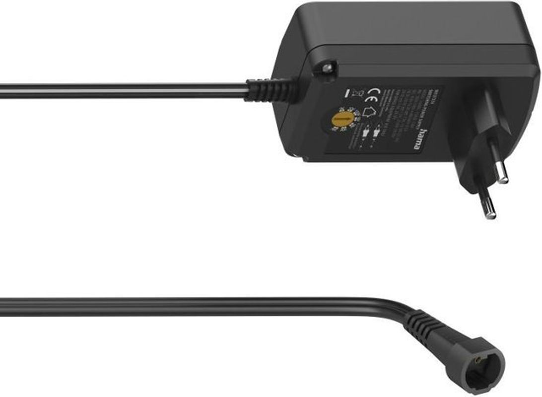 Hama Universal Schaltnetzteil Schwarz mit 7 Adaptern, 24W, max. 24V, 1500mA - Bild 2