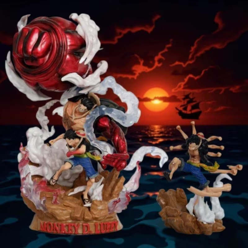Bandai One Piece Luffy Actionfigur, Piraten, Kunststoff, ab 18 Jahren - Bild 3