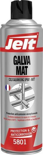 Jelt GALVA MAT 005801 Zinkspray Matt Silber 500 ml - Bild 1