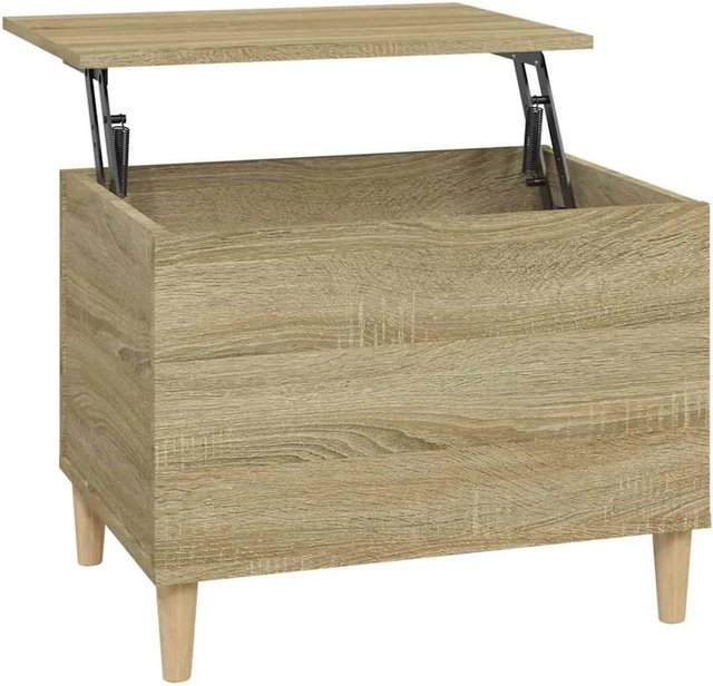 vidaXL Couchtisch Sonoma-Eiche mit Lift-up-Top in Braun, B/T/H: 60 x 44,5 x 45 cm - Bild 1