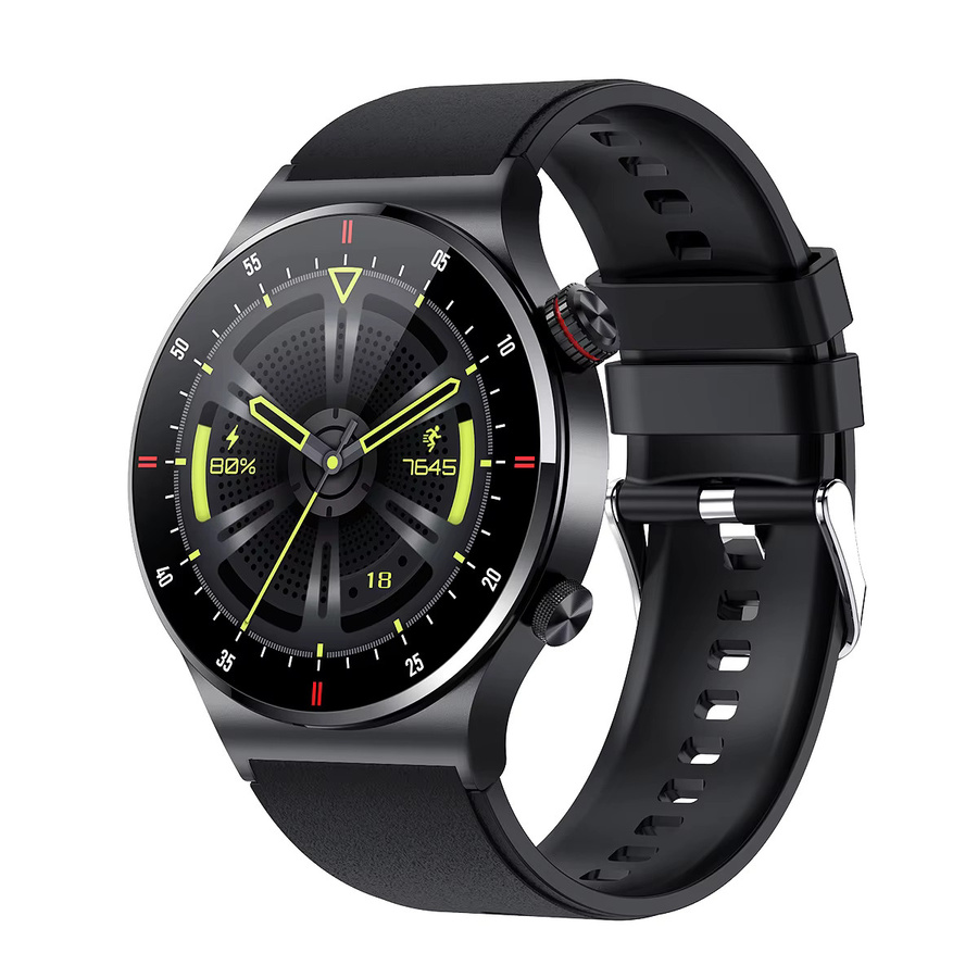 CRTORRS Smartwatch, Schwarz, Rund, NFC, Bluetooth, 44 mm, Unisex - Bild 7