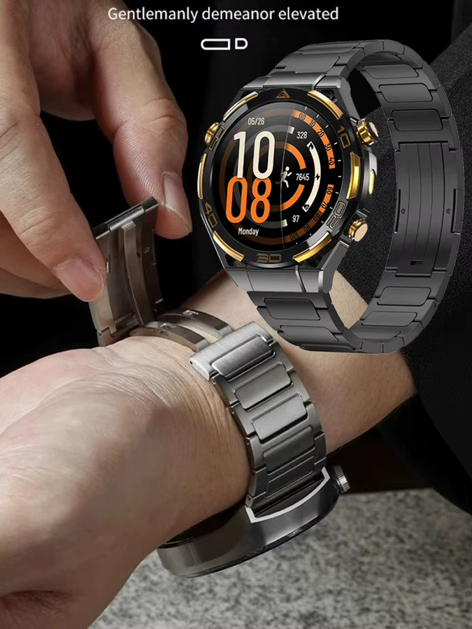 Blackview Uhrenarmband Titan, Silber, Herren - Bild 5