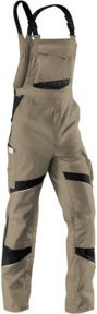 Kübler Latzhose ACTIVIQ PSA 2 in sandbraun/schwarz mit Cordura - Bild 1