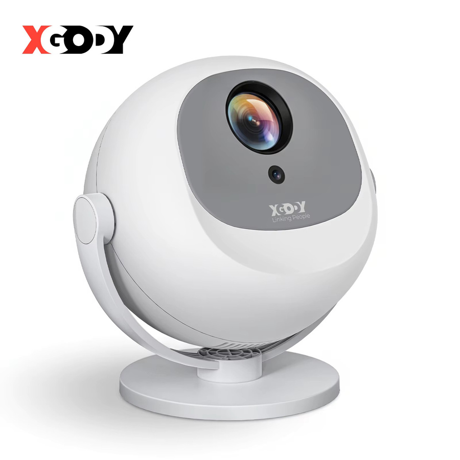 XGODY 4K Heimkino Projektor mit 360 ANSI, Android, elektrischem Fokus und Kurzdistanz-Funktion, Weiß - Bild 8