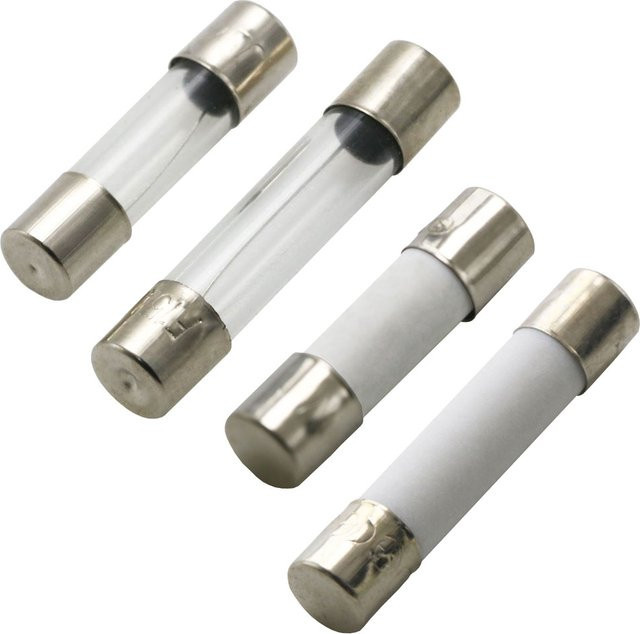 SHWB Glasrohrsicherungen und Keramiksicherungen Set für 250V in den Größen 5x20mm und 6x30mm mit verschiedenen Ampere-Stärken von 0,5A bis 30A - Bild 1