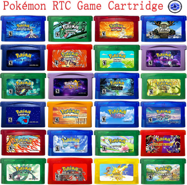 RTC Pokémon-Serie Black Pearl Emerald, Videospiel mit Game Boy Advance - Bild 1