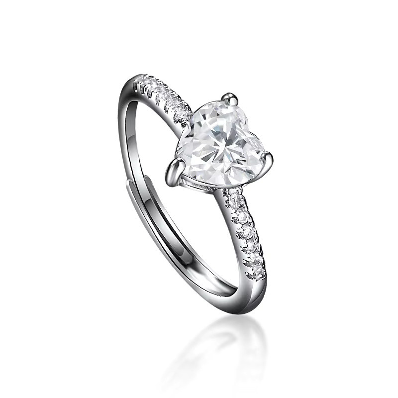 SAY Ring 925 Silber, Zirkonia, Damen - Bild 2