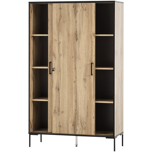 Schildmeyer Hochschrank Serie 2000 Eiche Landhaus, B/T/H: 100,1 x 41,0 x 163,8 cm - Bild 3